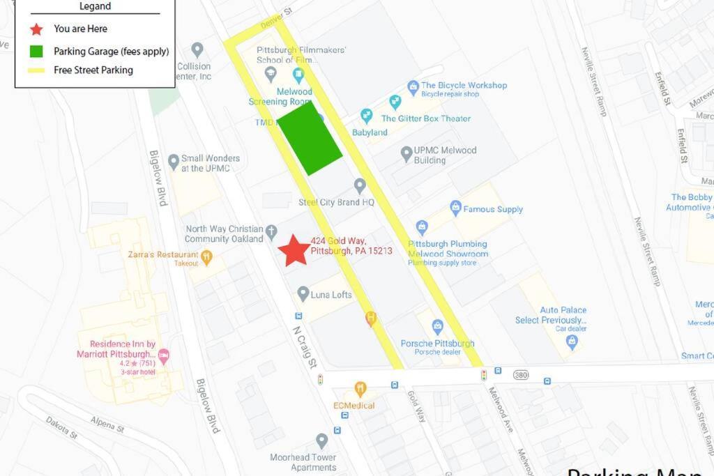 3E-*New* Apartment -5 Min From Downtown, Sleeps 4 بيتسبرغ المظهر الخارجي الصورة